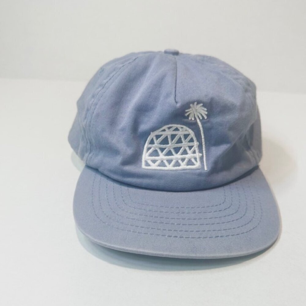Vissla Mens Hat The Ecology Center Embroider Wide Brim Adjustable Strap Gray OS - Picture 2 of 15